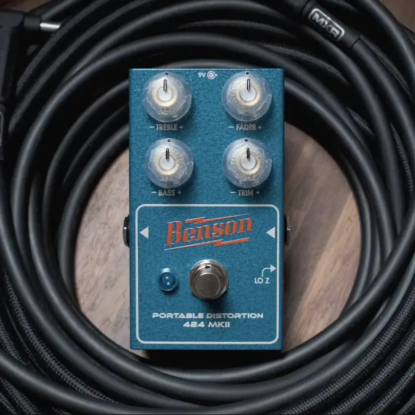 Benson Portable Distortion 424 MKII Cassette Preamp Drive - Image 2
