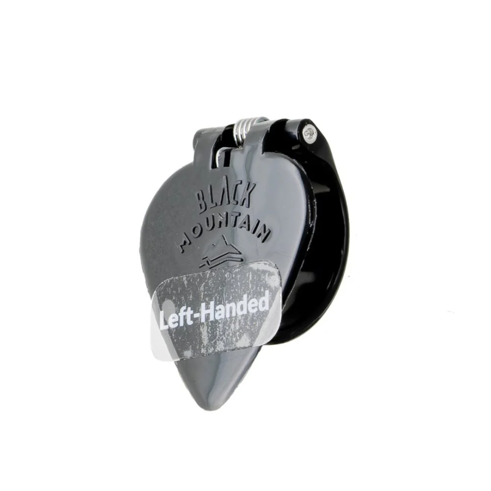 Black Mountain Spring Loaded Thumb Pick Left Handed Black 0.7mm