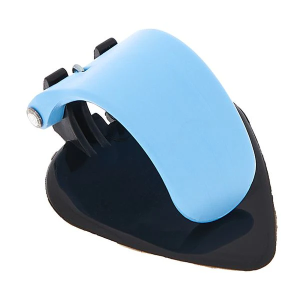 Black Mountain Spring Loaded Thumb Pick Right Handed Black & Blue 0.5mm - Image 2