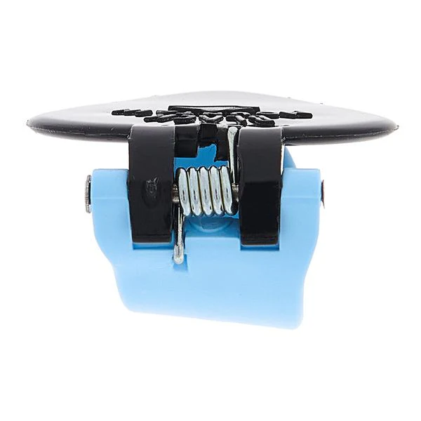 Black Mountain Spring Loaded Thumb Pick Right Handed Black & Blue 0.5mm - Image 4