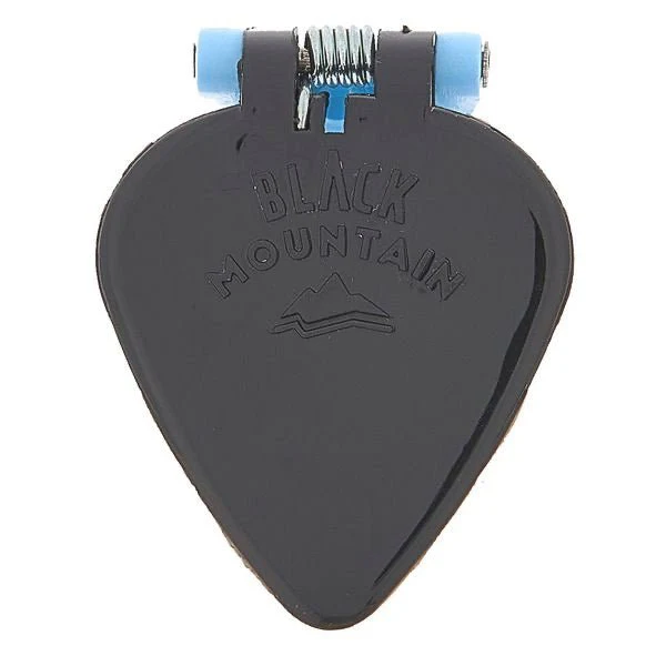 Black Mountain Spring Loaded Thumb Pick Right Handed Black & Blue 0.5mm - Image 5
