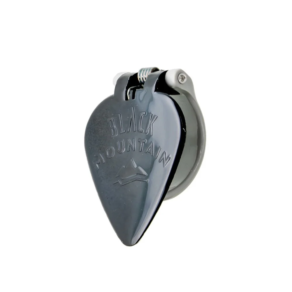 Black Mountain Spring Loaded Thumb Pick Right Handed Black & Grey 0.7mm