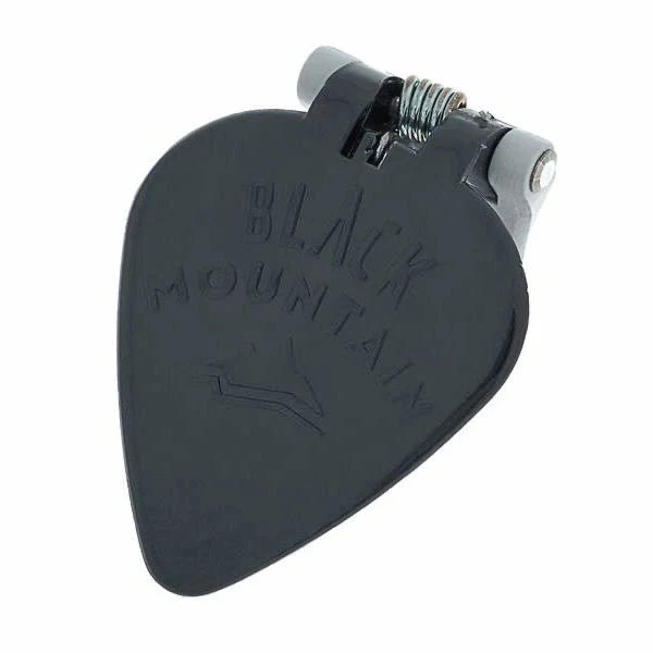 Black Mountain Spring Loaded Thumb Pick Right Handed Black & Grey 0.7mm - Image 3