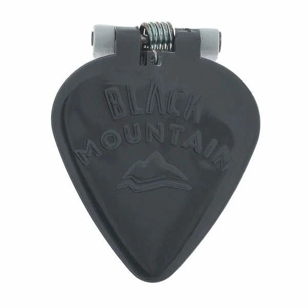 Black Mountain Spring Loaded Thumb Pick Right Handed Black & Grey 0.7mm - Image 4