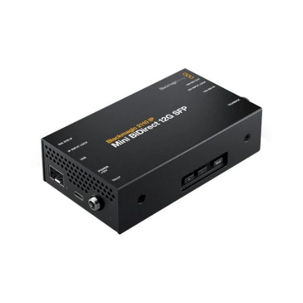 Blackmagic Design 2110 IP Mini BiDirect 12G SFP Converter