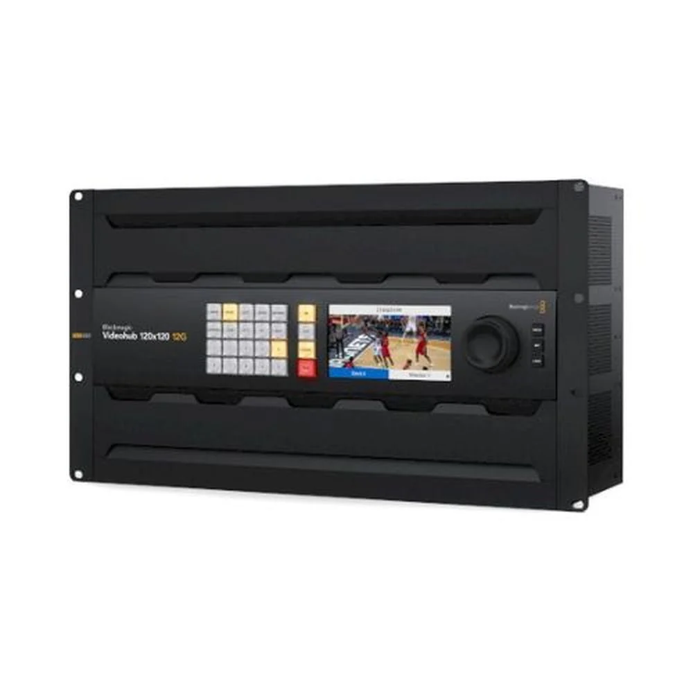 Blackmagic Design Videohub 120x120 12G Zero-Latency Video Router - Image 2