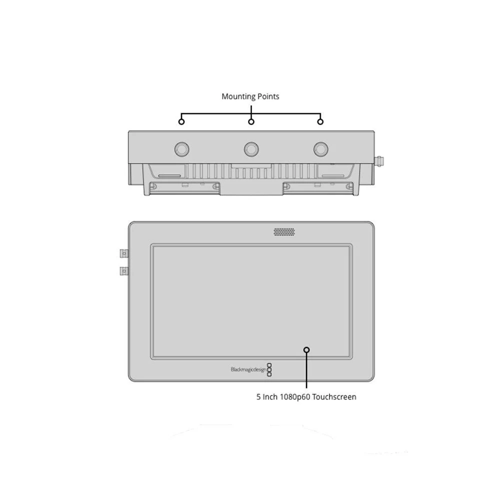 Blackmagic Design Video Assist 5" 3G Portable Monitor - Image 4