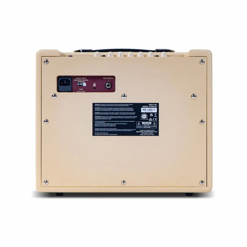 Blackstar DEBUT 30E 30W Electric Guitar Amp Combo Cream - Image 3