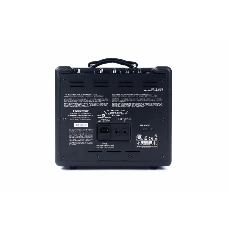 Blackstar HT-1R MK3 1W 1x8" Valve Amp Combo w/ Reverb, USB & CabRig - Image 2