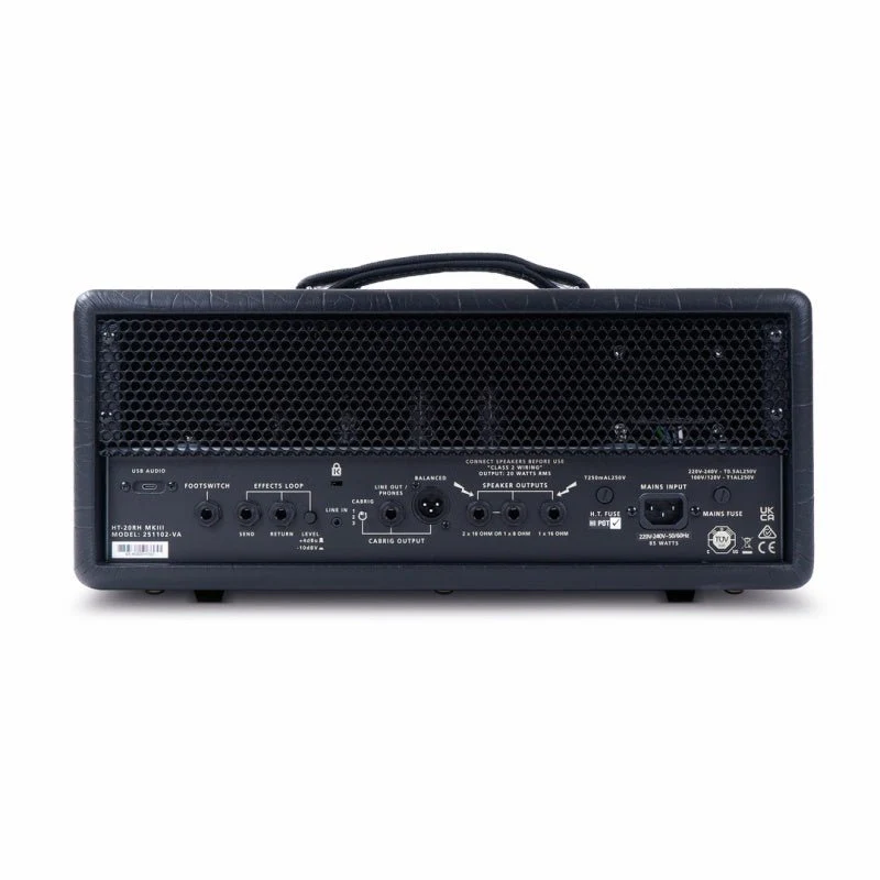 Blackstar HT-20RH MK3 20W Valve Amp Head w/ Reverb, USB & CabRig - Image 4