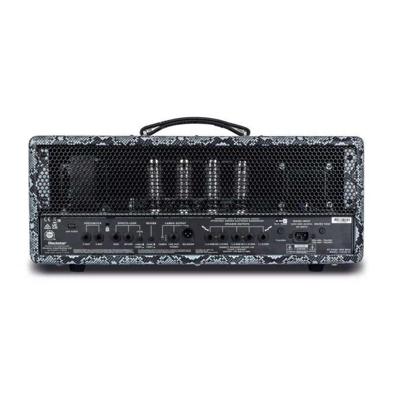 Blackstar HT STAGE 100 MK3 100W Valve Amp Head Limited Edition Snake Skin - Image 2