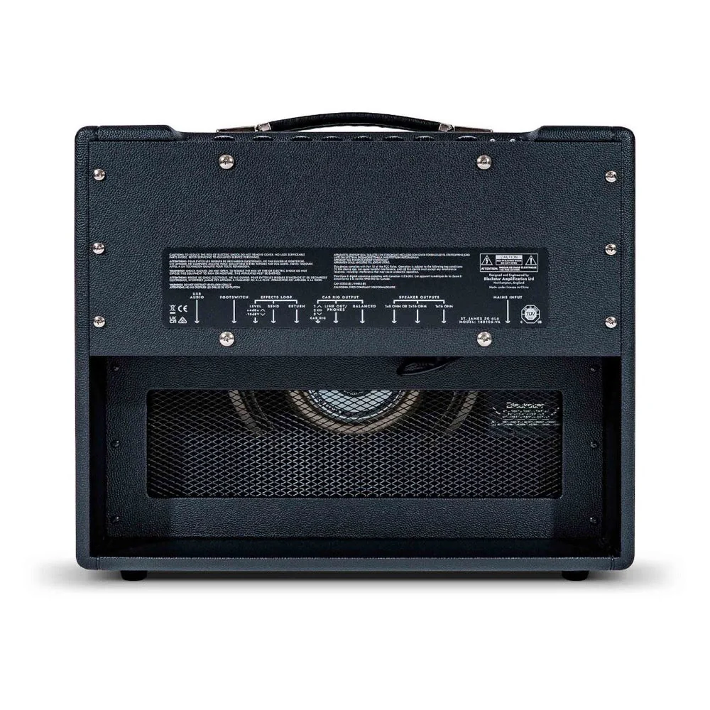 Blackstar ST JAMES 50 50W 1x12" 6L6 Valve Amp Combo Black - Image 5