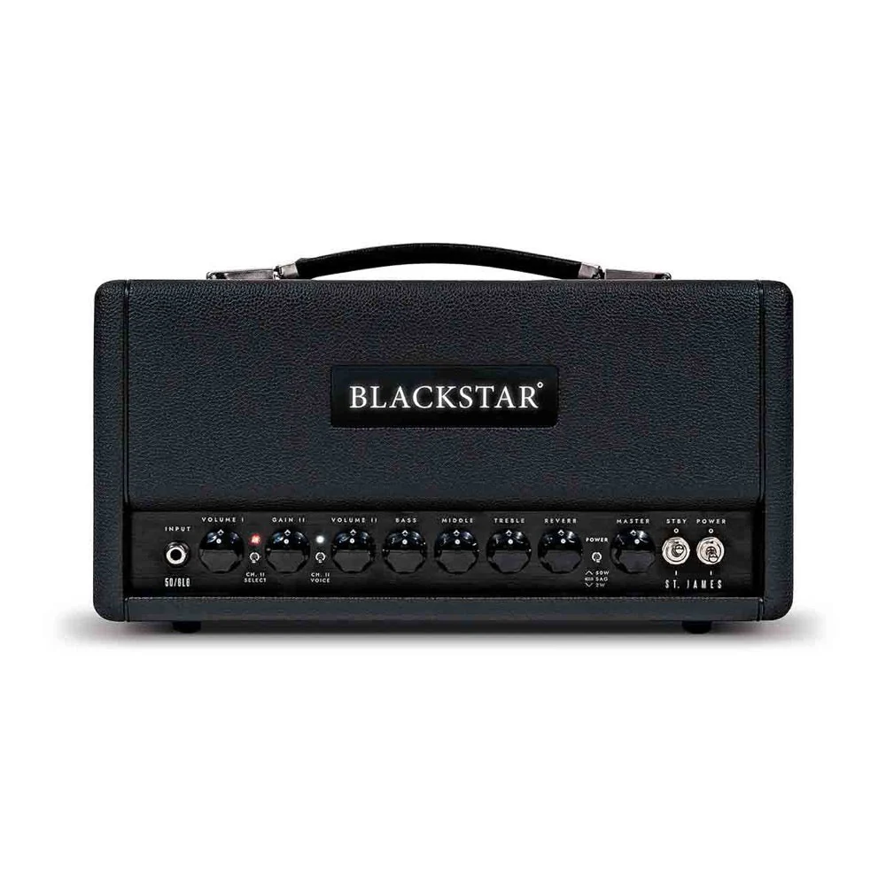 Blackstar ST JAMES 50 50W 6L6 Guitar Amp Head Black