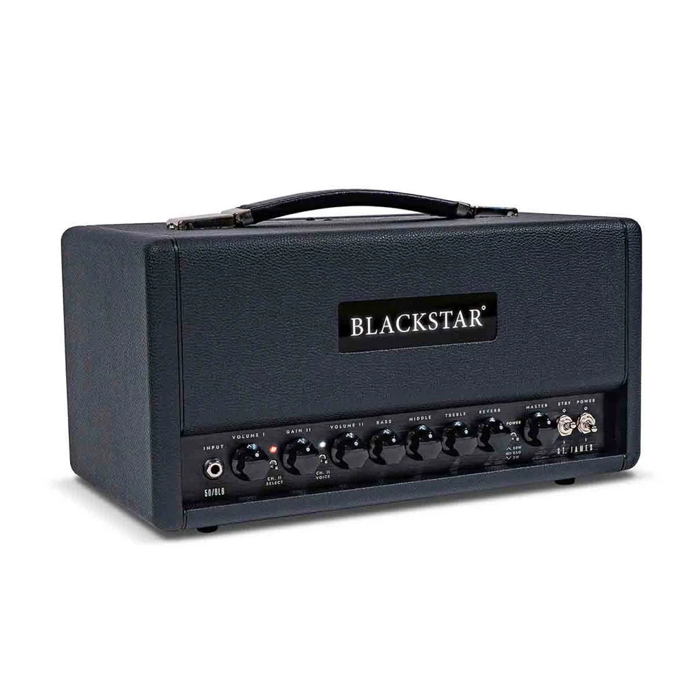 Blackstar ST JAMES 50 50W 6L6 Guitar Amp Head Black - Image 2