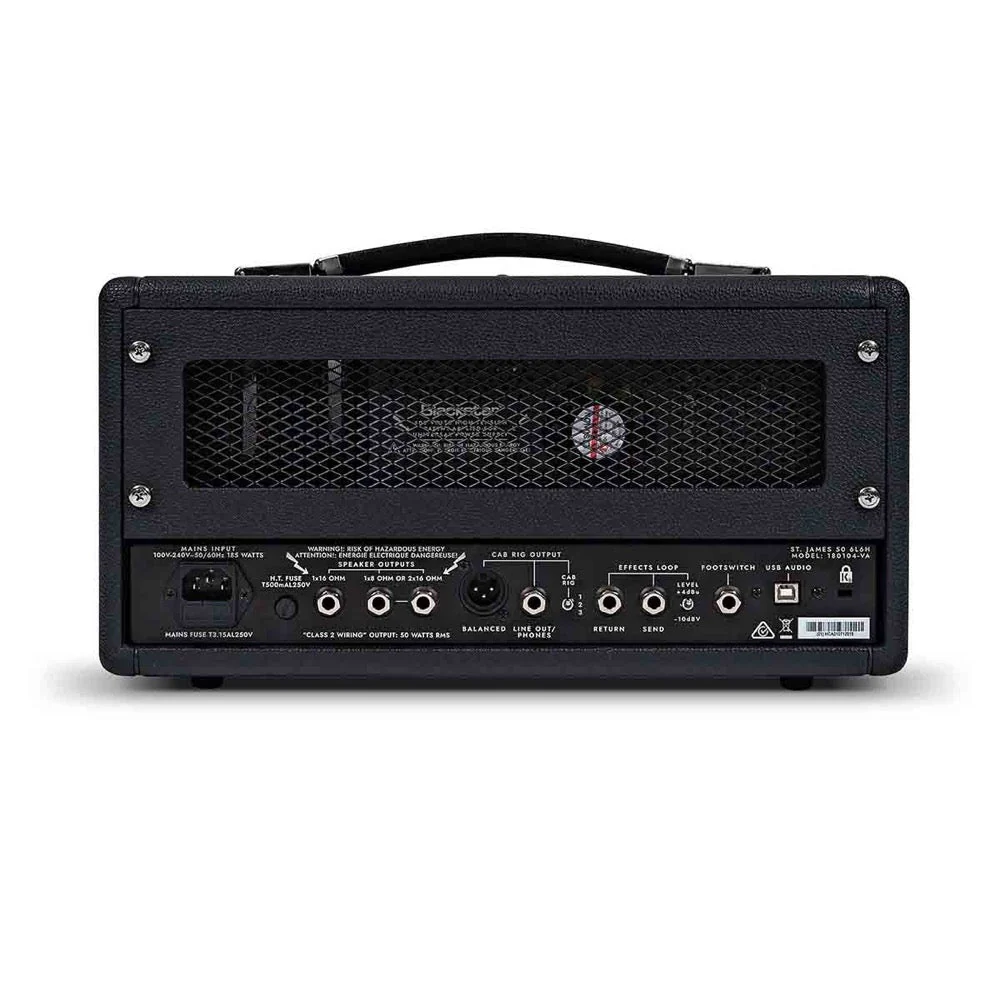 Blackstar ST JAMES 50 50W 6L6 Guitar Amp Head Black - Image 3