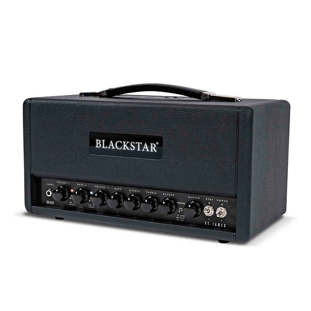 Blackstar ST JAMES 50 50W 6L6 Guitar Amp Head Black - Image 4
