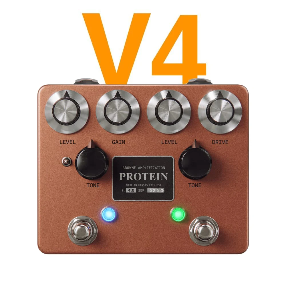 Browne Amp PROTEIN V4 Dual OverDrive Based On ODR1 & BluesBreaker - Image 4