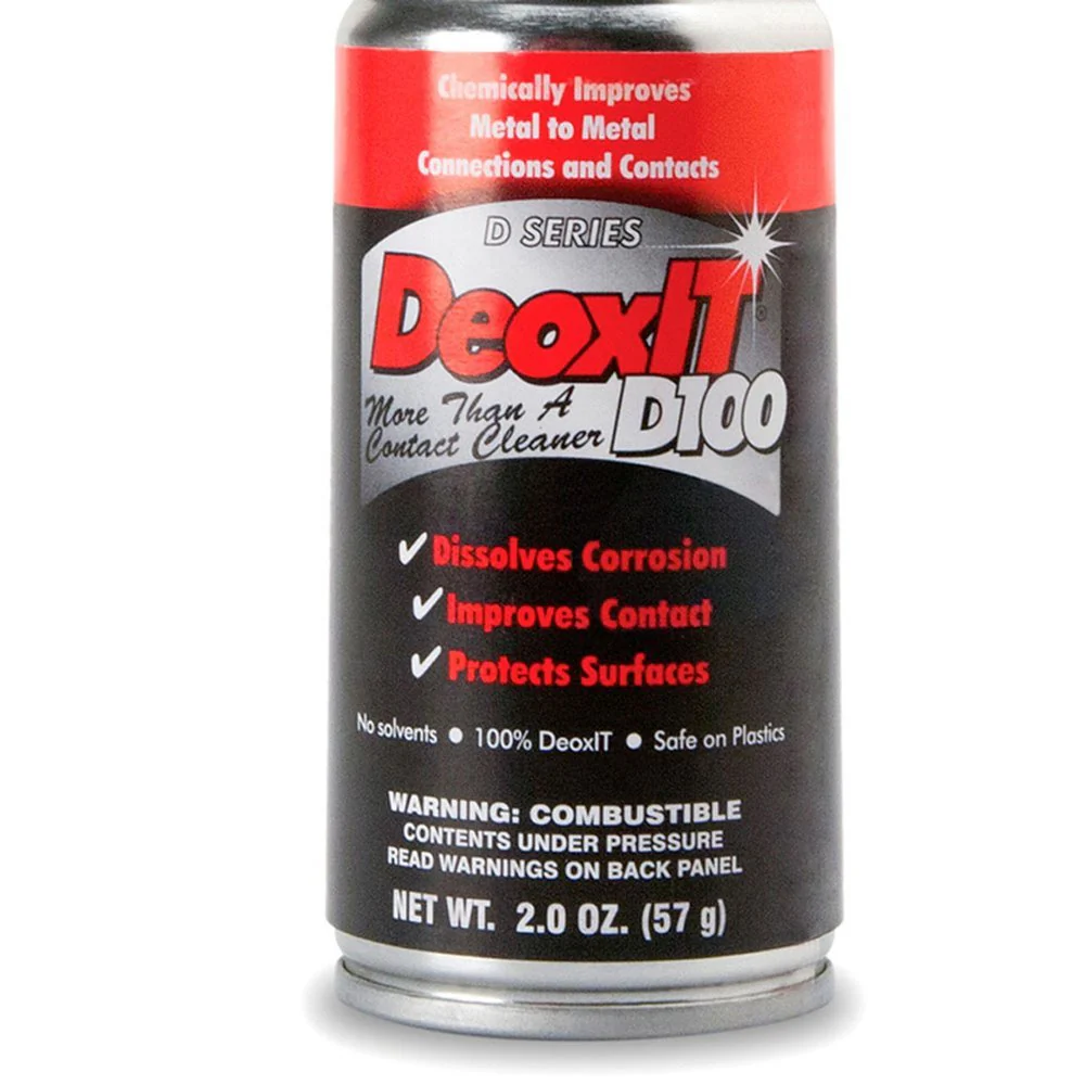 CAIG DeoxIT D100 D100S-2 Contact Cleaner, 100% 2 Oz (57g) - Image 2