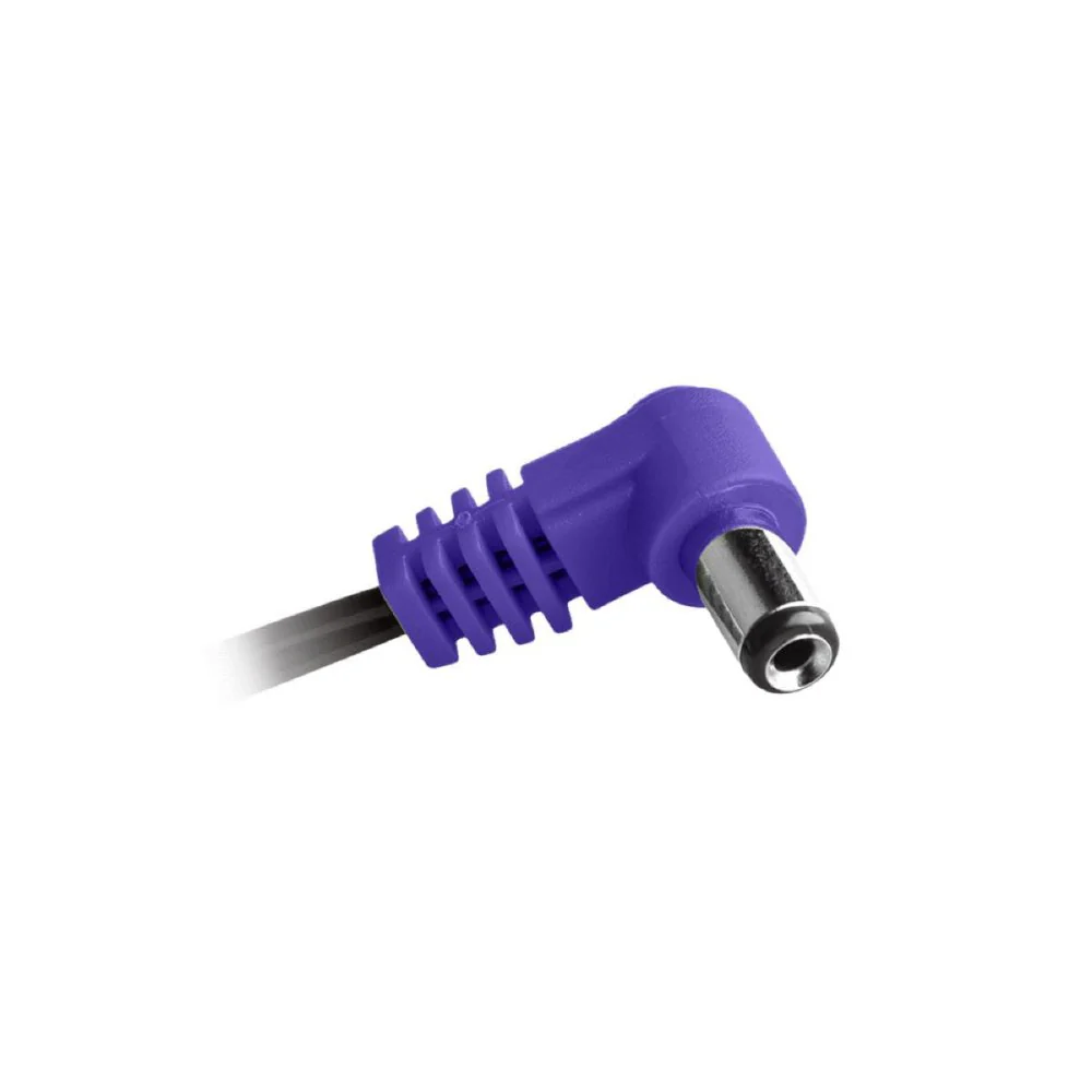 CIOKS 8050 Flex Type 8 Centre Positive 1.7mm Plug (Purple) 50cm