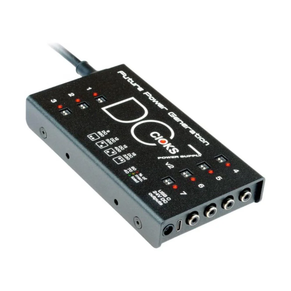 CIOKS DC7 V2 Universal Pedal Power Supply w/ 24V & USB-C Output PRE-ORDER - Image 3