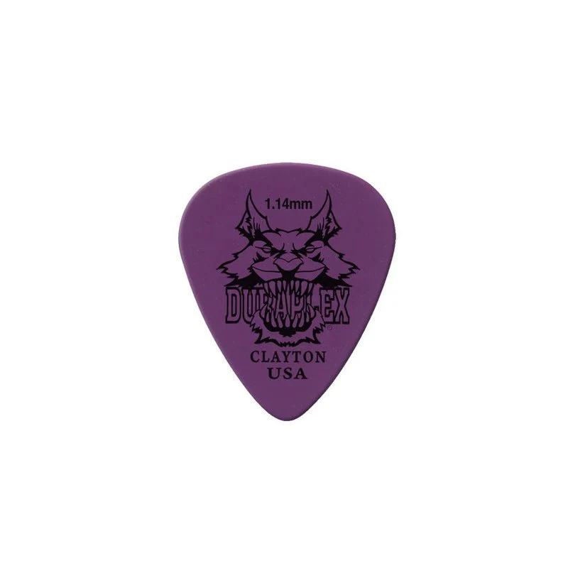 Clayton Duraplex Standard Guitar Picks (1.14mm) - 12pk