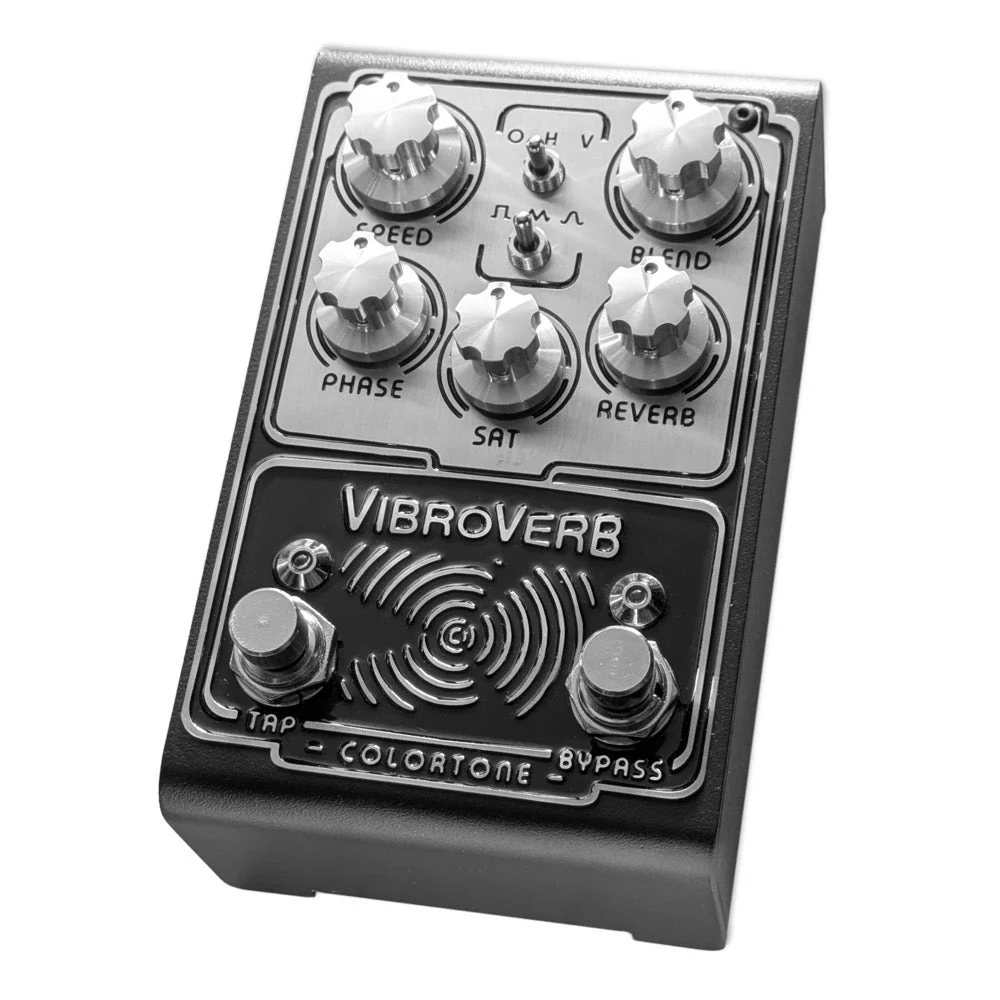 Colortone VibroVerb Multi Mode Stereo Modulation Tremolo & Vibrato