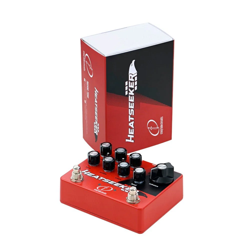 Crazy Tube Circuits HeatSeeker Dual Amp in a Box & Preamp / Enhancer - Image 2