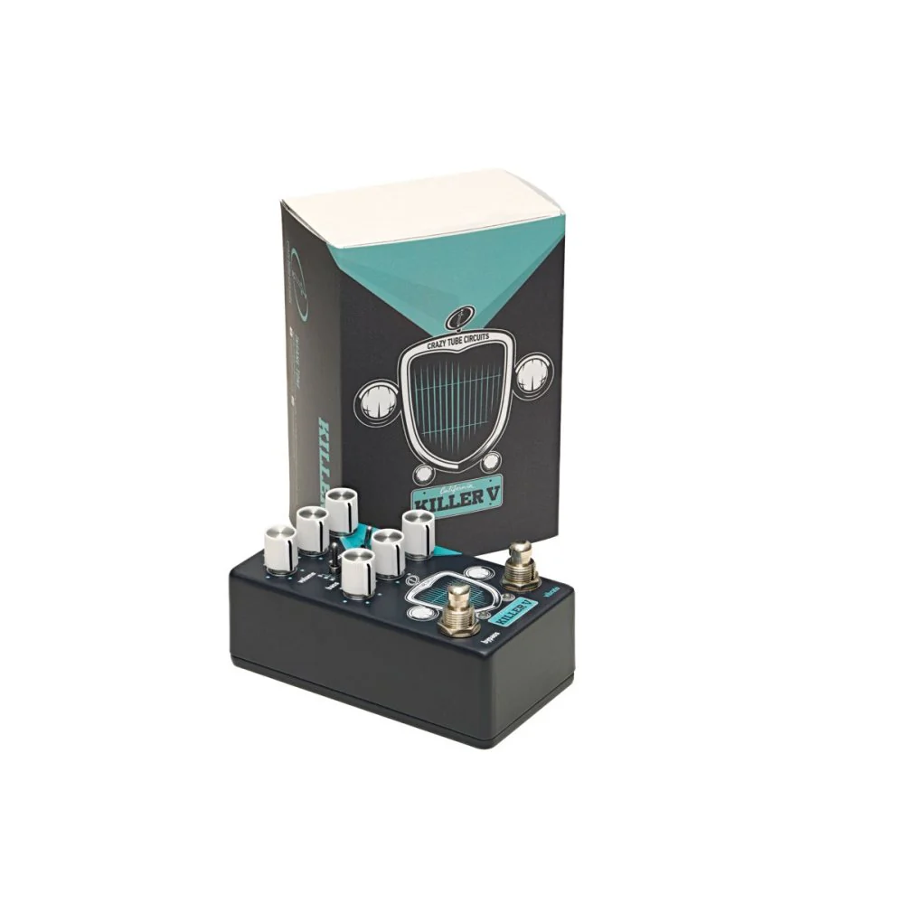 Crazy Tube Circuits KILLER V A Magnatone inspired Overdrive & Vibrato - Image 2