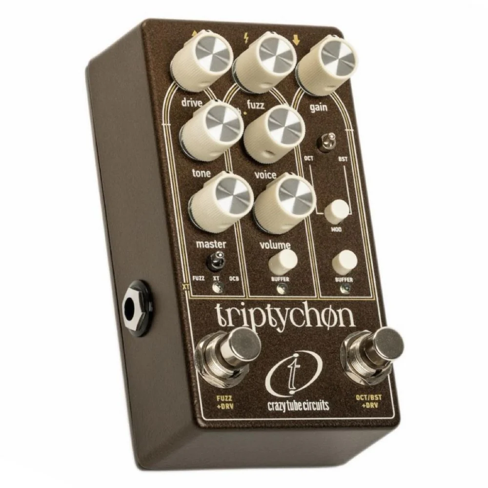 Crazy Tube Circuits Triptychon Fuzz, Octave, Boost & Amp Drive