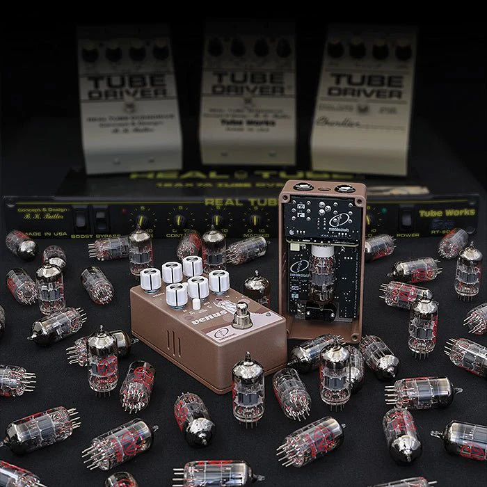 Crazy Tube Circuits VENUS Vacuum Tube Driven Overdrive w/ ECC832 Tube Inspired by BK Tube Driver - Image 2
