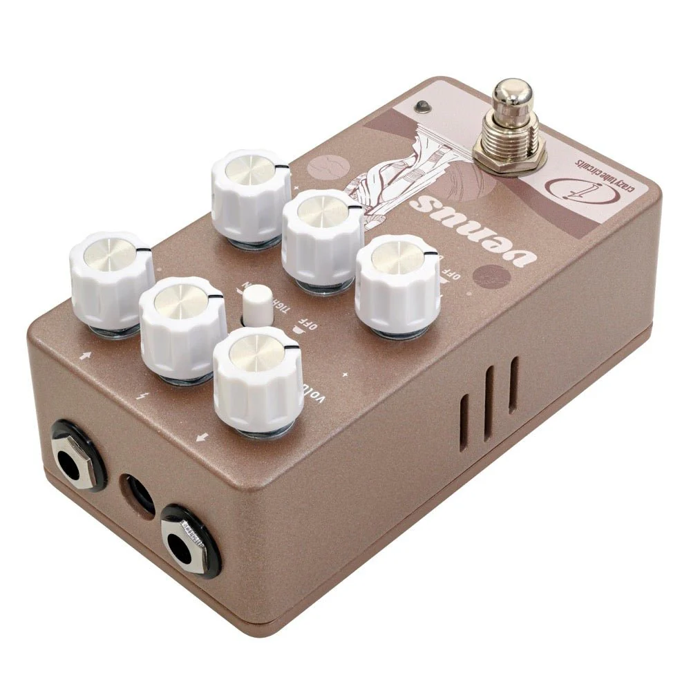 Crazy Tube Circuits VENUS Vacuum Tube Driven Overdrive w/ ECC832 Tube Inspired by BK Tube Driver - Image 7