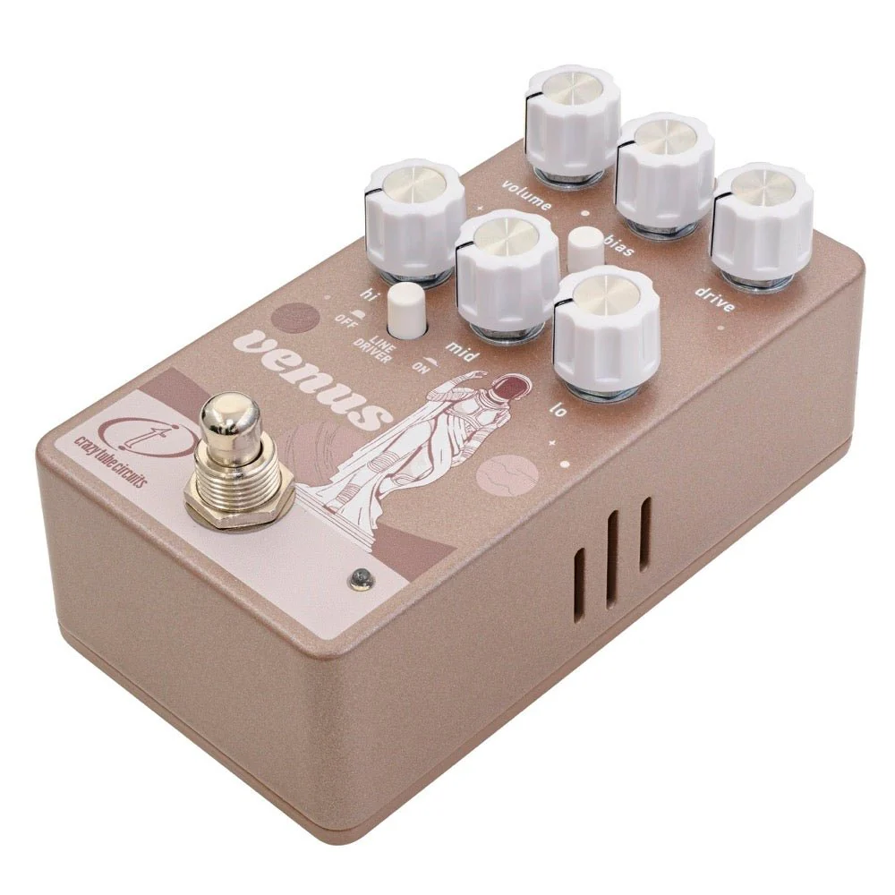 Crazy Tube Circuits VENUS Vacuum Tube Driven Overdrive w/ ECC832 Tube Inspired by BK Tube Driver - Image 8
