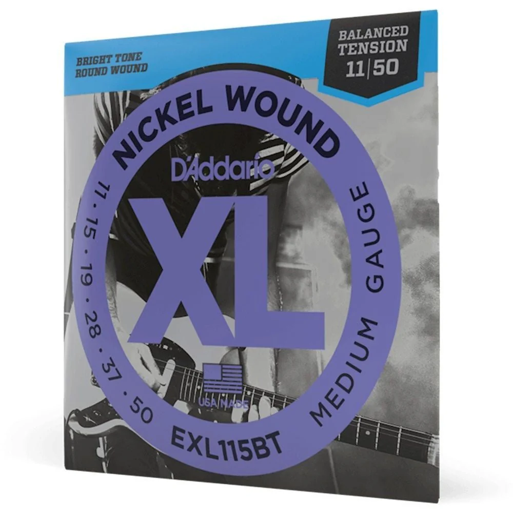 D'Addario EXL115BT Nickel Electric Strings Balanced Tension Medium 11-50 - Image 3