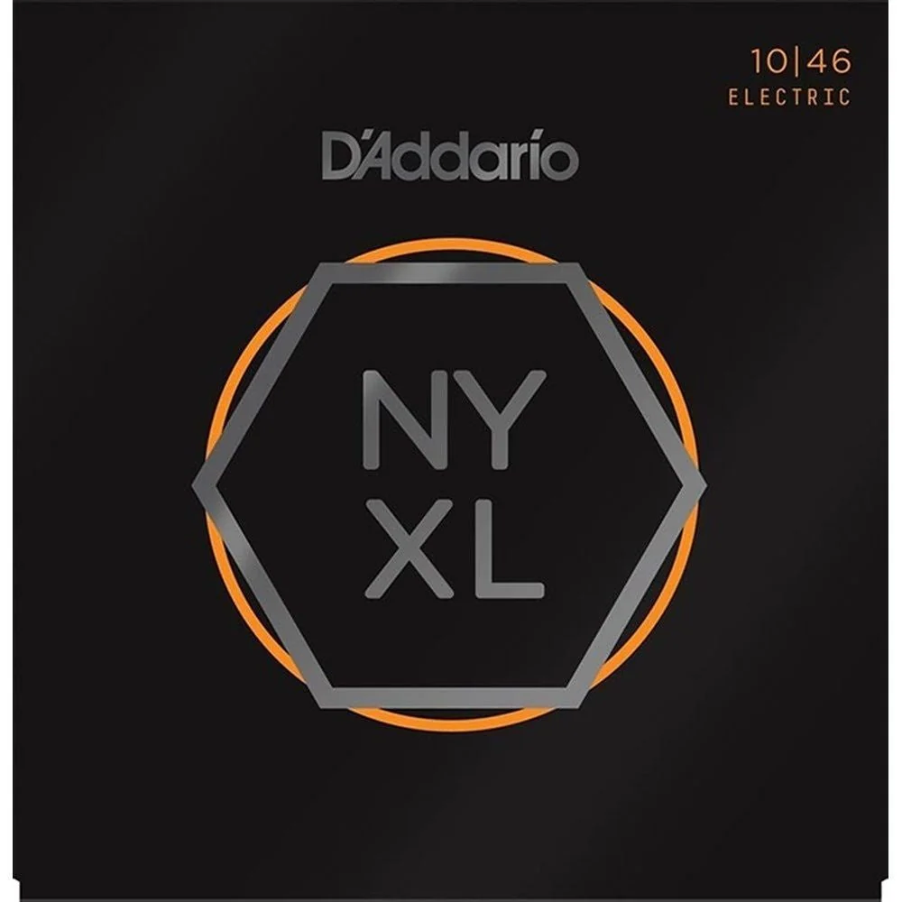 D'Addario NYXL1046 Nickel Wound Electric Guitar Strings Light 10-46