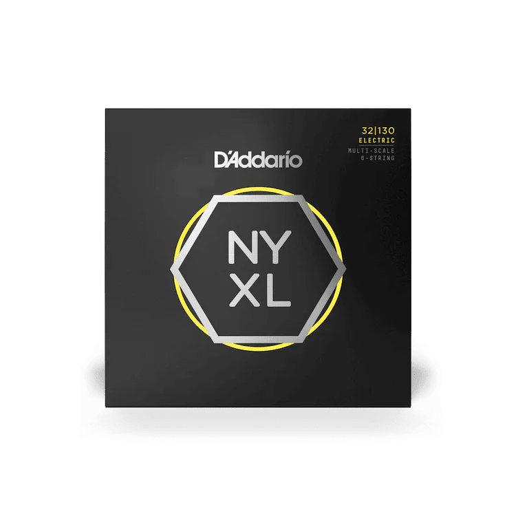 D'Addario NYXL45130 Hybrid Light Multiscale 5-String Fanned Fret Bass Strings