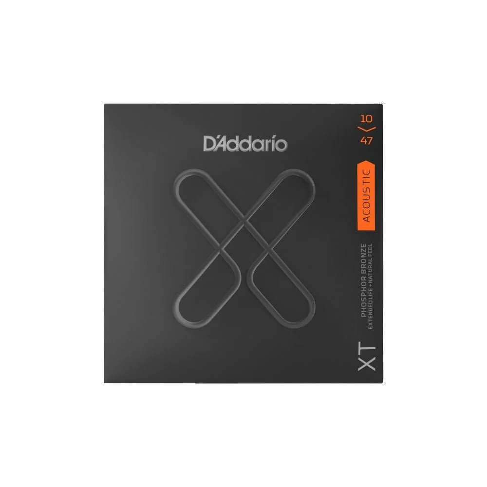 D'Addario XT Coated Acoustic Phosphor Bronze Strings - Extra Light Set (10-47)