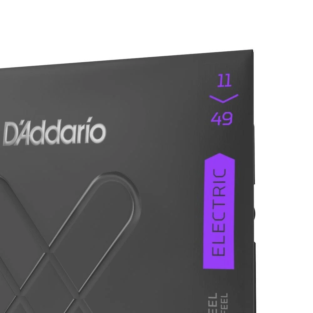 D'Addario XT Coated Electric Nickel Wound Strings Medium Set (11-49) - Image 4