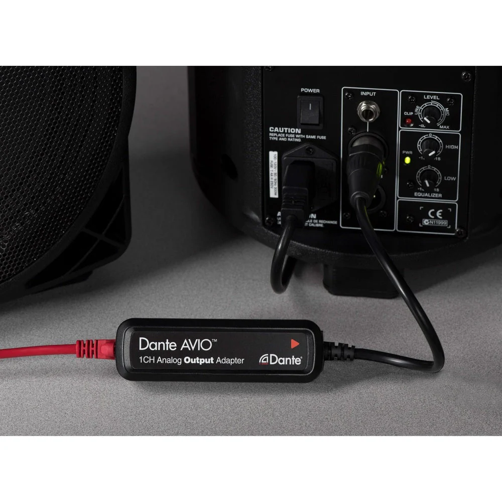 Audinate Dante AVIO Analog Output Adapter 1 Channel - Image 2