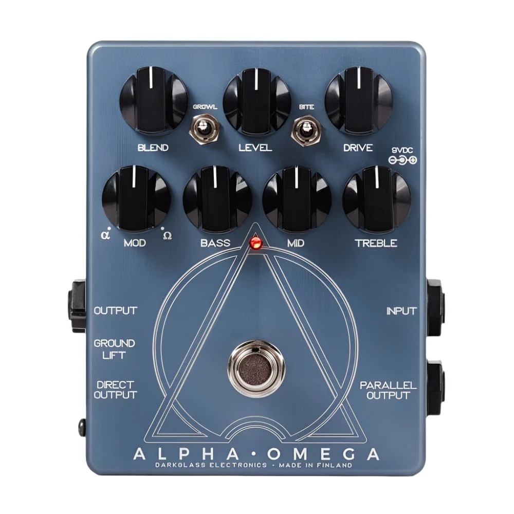 Darkglass Alpha Omega Dual Bass Preamp & DI w/ Overdrive