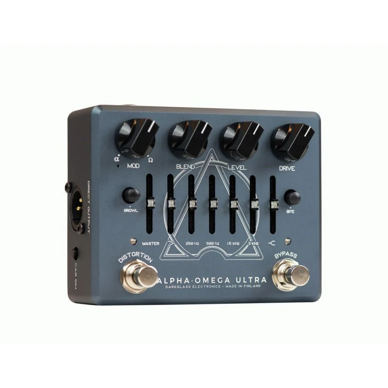 Darkglass Alpha Omega Ultra Dual Bass Preamp DI, EQ & Overdrive w/ Aux In - Image 4