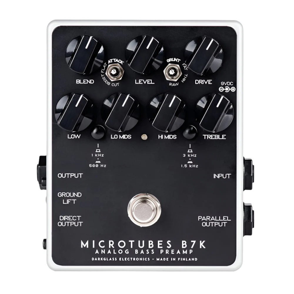 Darkglass Microtubes B7K V2 Bass Preamp DI w/ Overdrive & 3x Output