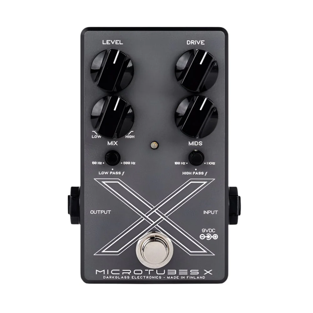 Darkglass Microtubes X Bass Preamp Pedal w/ Low & High Pass Filter