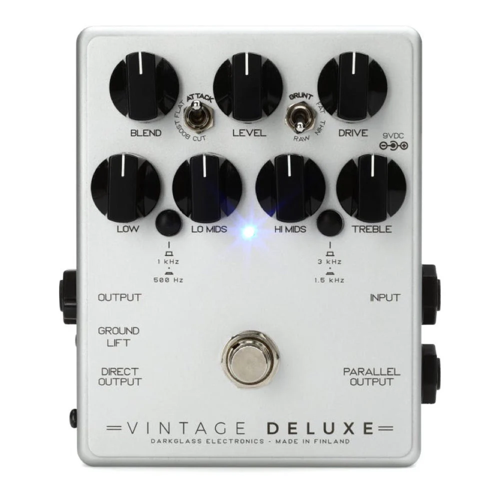 Darkglass Vintage Deluxe V3 Bass Preamp DI w/ Overdrive & 3x Output