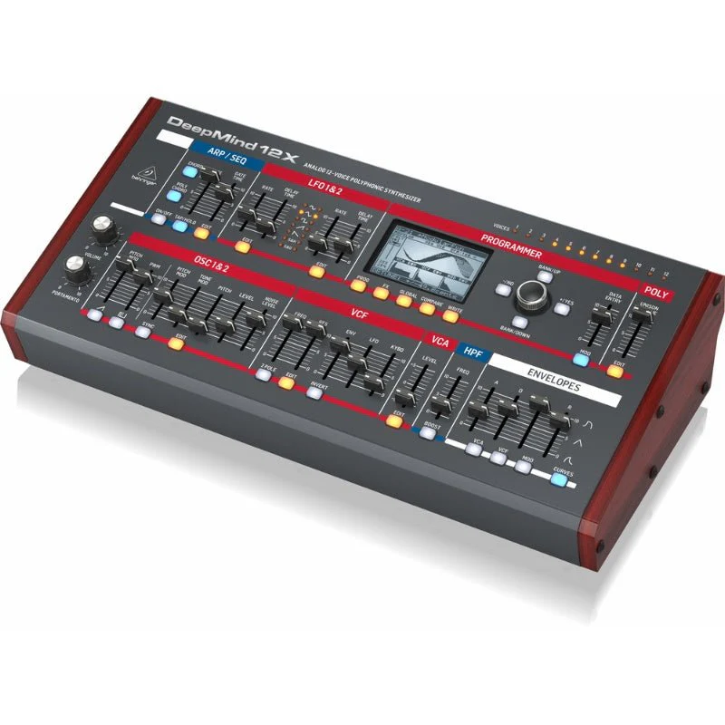 Behringer Deepmind 12XD True Analog 12-voice Polyphonic Synth Desktop