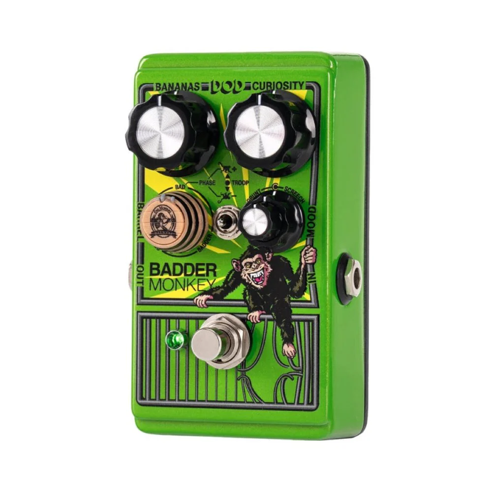 Digitech DOD Badder Monkey TS-Style Overdrive Pedal w/ Barrel Knobs