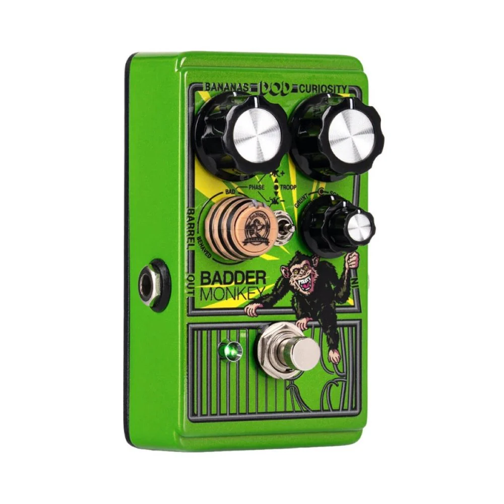 Digitech DOD Badder Monkey TS-Style Overdrive Pedal w/ Barrel Knobs - Image 3