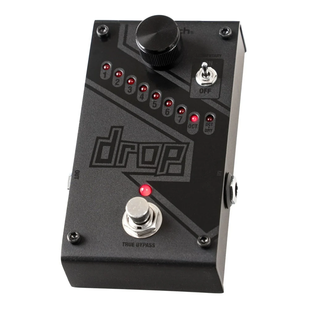 DigiTech Drop BLACK Polyphonic Drop Tune Pedal Limited Edition
