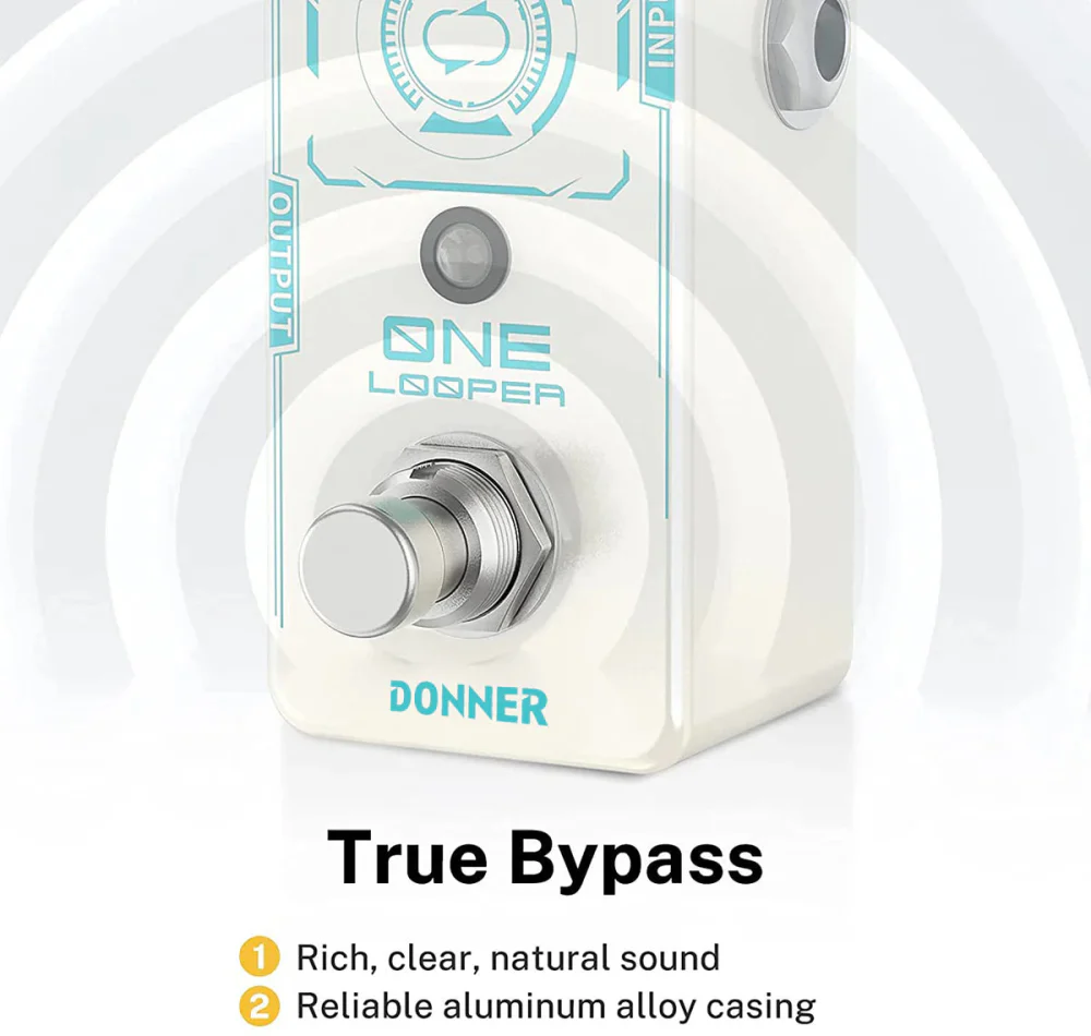 Donner One Looper Loop Pedal - Image 4