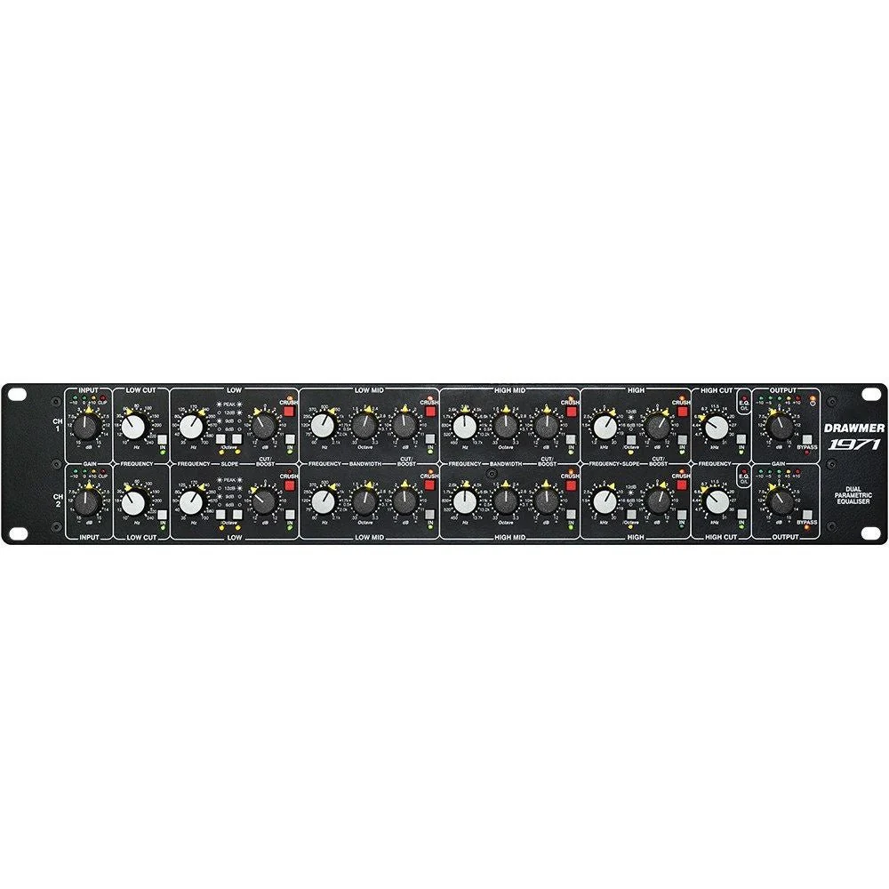 Drawmer 1971 Dual Channel Parametric Equaliser w/ Crush