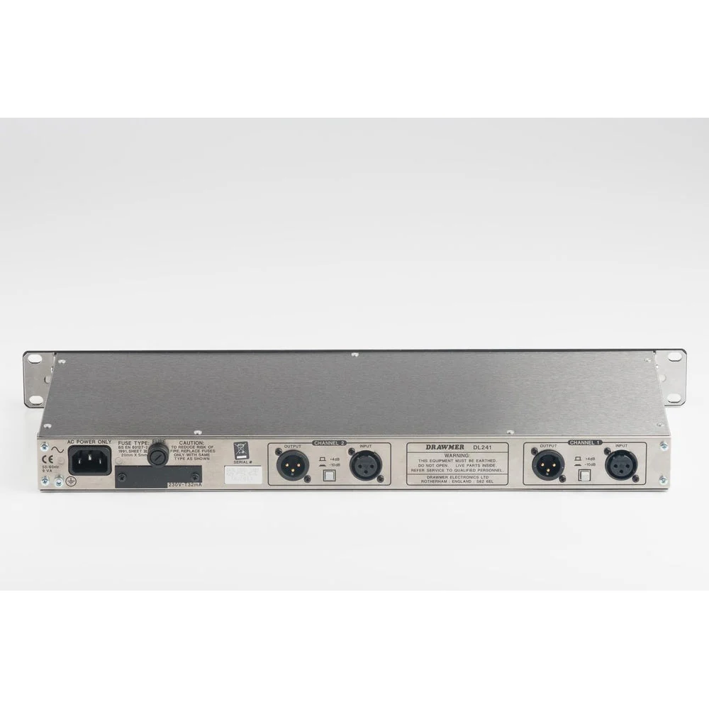 Drawmer DL241-XLR Dual Compressor/Limiter (Balanced XLR Inputs/Outputs) - Image 3